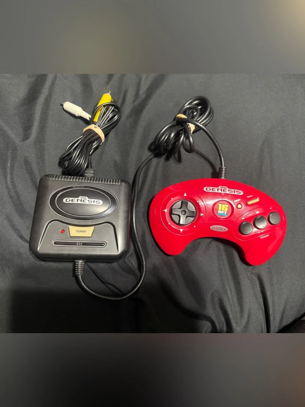 Sega Genesis Mini Console with Red Controller - Classic Gaming